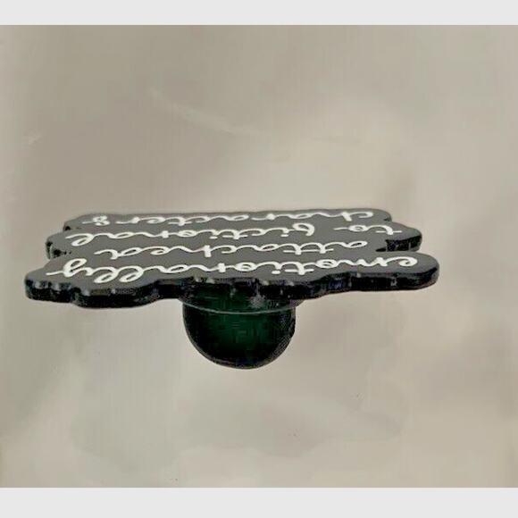 Emotionally Attached To Fictional Characters Bookcore Enamel Pin !!! Feel Seen - Picture 3 of 7